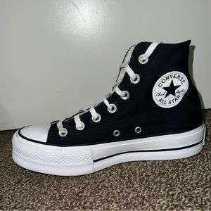Platform Black Converse
